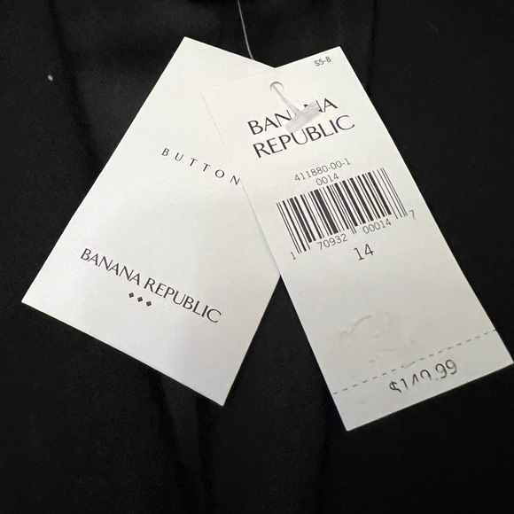 NWT Size 14 Banana Republic Black Blazer - Picture 6 of 6